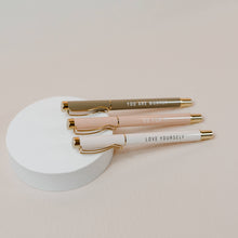 Load image into Gallery viewer, Go For It Metal Pen Set - Home Decor & Gifts