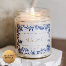 Load image into Gallery viewer, Spa Day 9 oz Soy Candle - Home Decor & Gifts