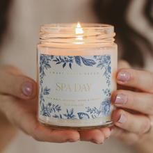 Load image into Gallery viewer, Spa Day 9 oz Soy Candle - Home Decor &amp; Gifts
