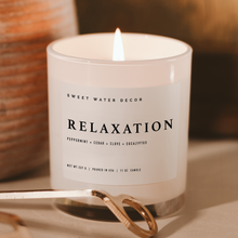 Load image into Gallery viewer, Relaxation 11 oz Soy Candle - Home Decor &amp; Gifts
