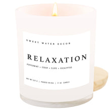 Load image into Gallery viewer, Relaxation 11 oz Soy Candle - Home Decor &amp; Gifts
