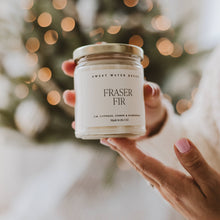 Load image into Gallery viewer, Fraser Fir 9 oz Soy Candle - Christmas Decor &amp; Gifts
