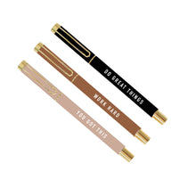 Load image into Gallery viewer, Motivational Metal Pen Set - Home Decor &amp; Gifts
