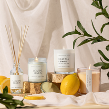 Load image into Gallery viewer, *NEW* Coastal Lemon Reed Diffuser - Gifts &amp; Home Decor

