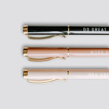 Load image into Gallery viewer, Motivational Metal Pen Set - Home Decor &amp; Gifts

