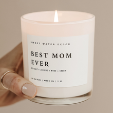Load image into Gallery viewer, Best Mom Ever! 11 oz Soy Candle - Home Decor &amp; Gifts

