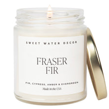 Load image into Gallery viewer, Fraser Fir 9 oz Soy Candle - Christmas Decor &amp; Gifts
